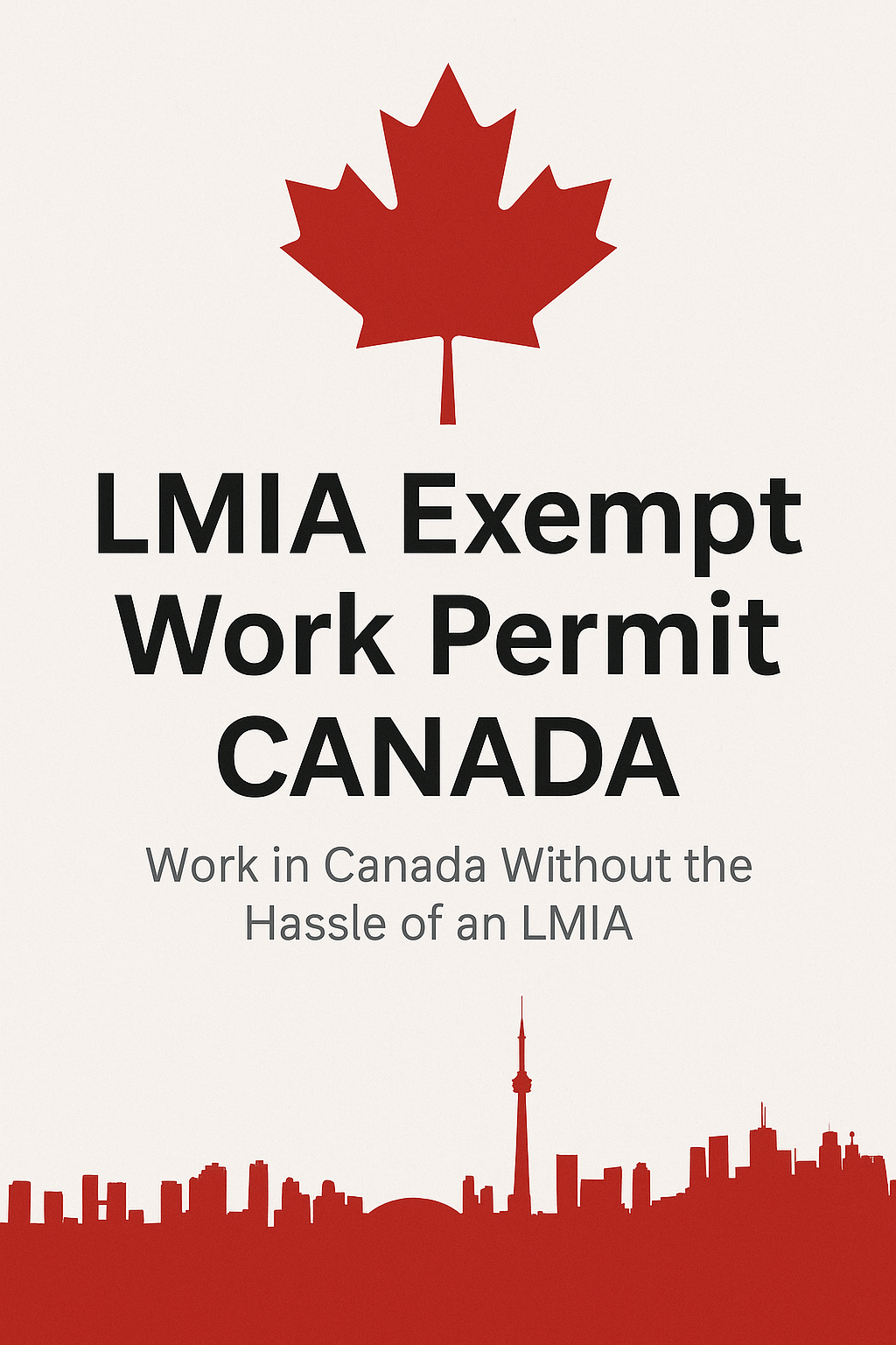 LMIA Exempt Work Permit Canada