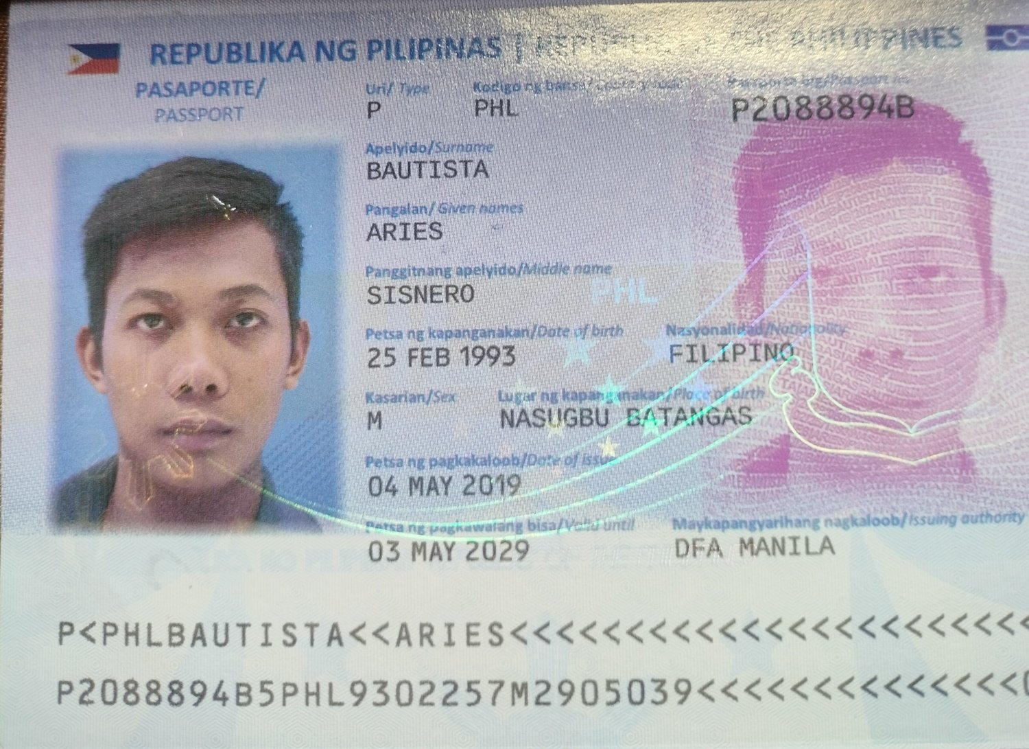 Aries Sisnero Bautista