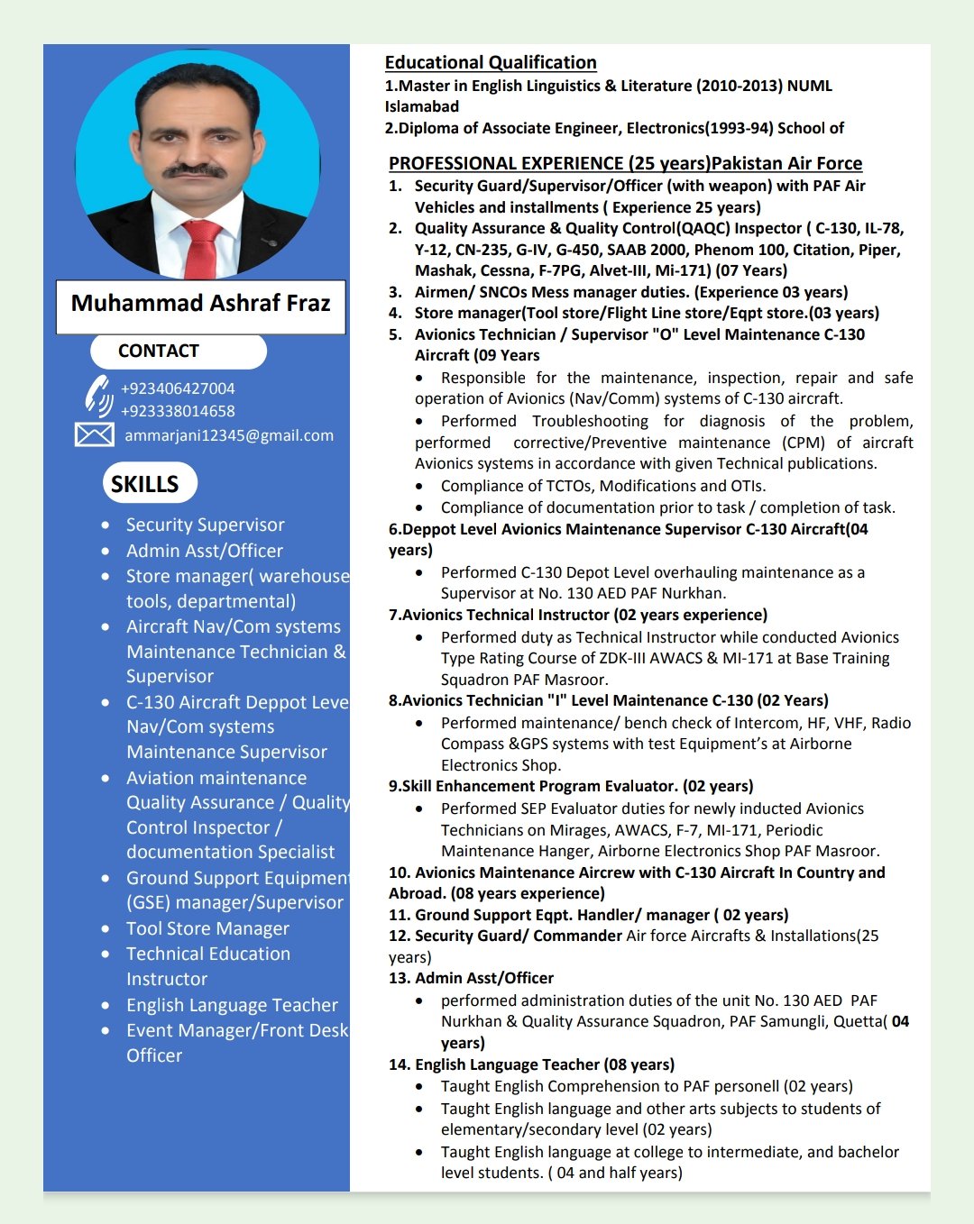 Muhammad Ashraf Fraz