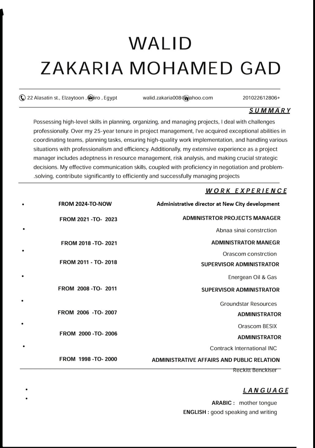 Walid Zakaria Mohammed