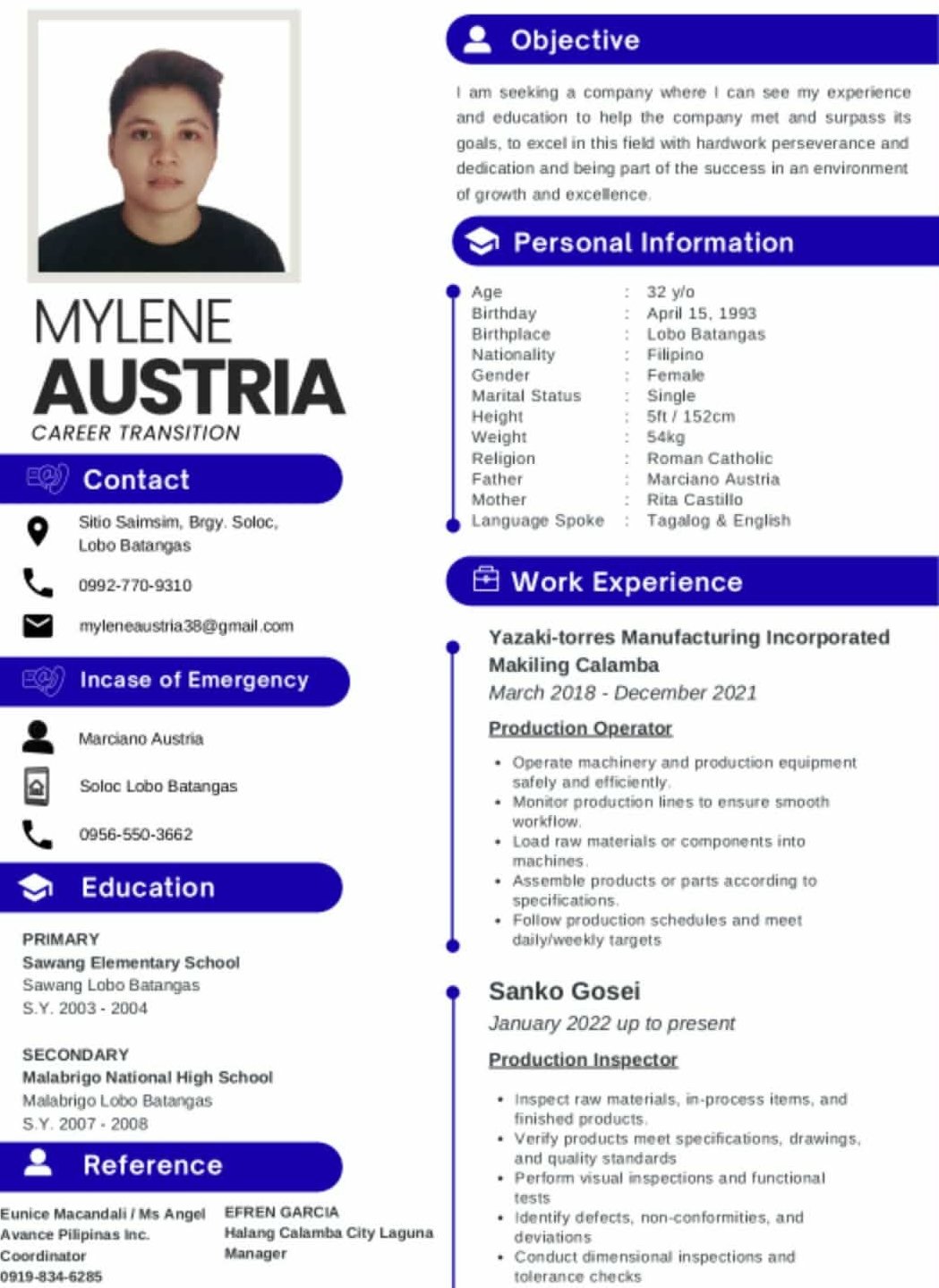 Mylene Austria